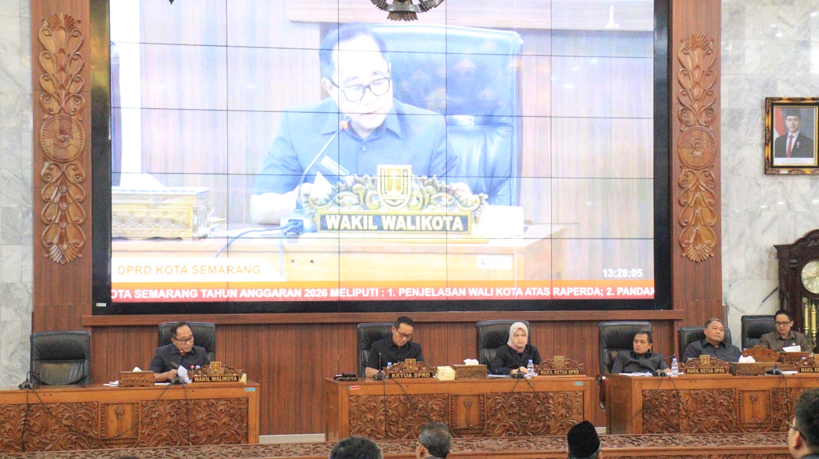 Post Image Rapat Paripurna membahas Raperda tentang APBD Kota Semarang Tahun Anggaran 2026