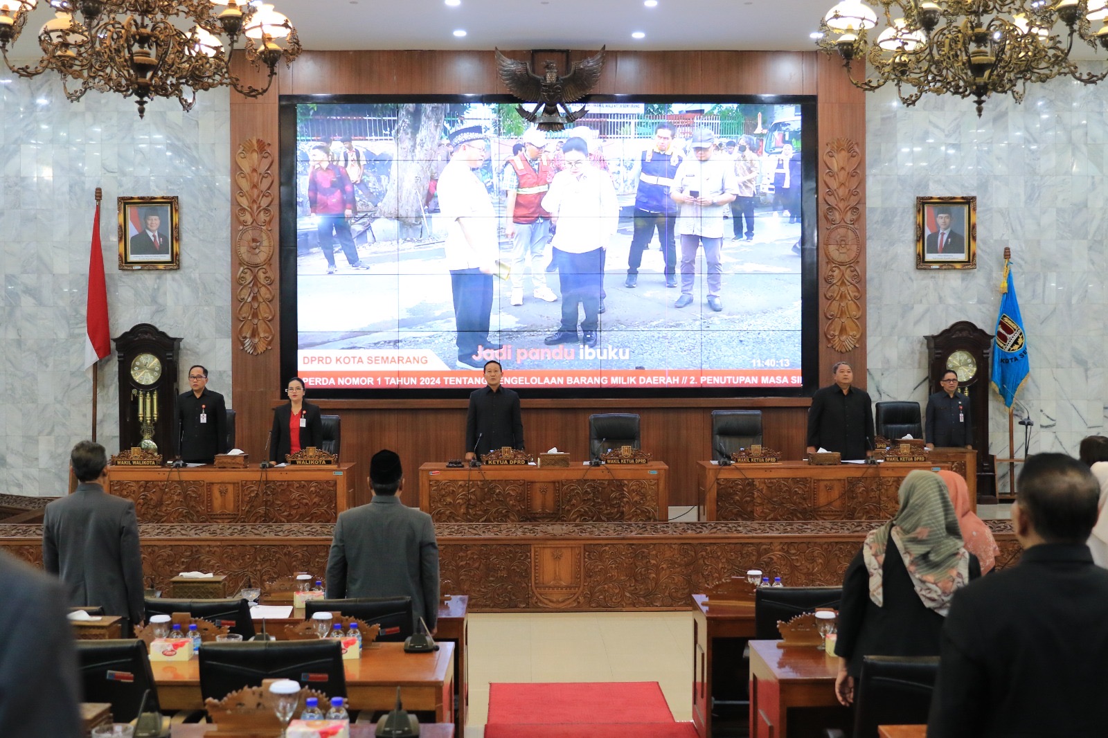 Post Image Rapat Paripurna DPRD Kota Semarang dengan agenda Penutupan Masa Sidang I Tahun 2025-2026