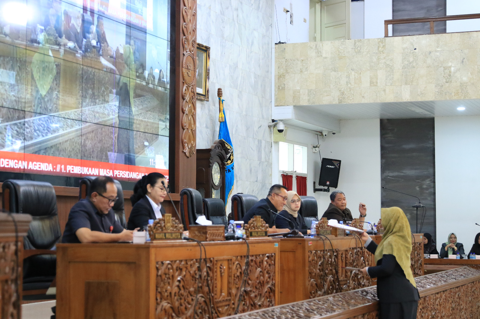 Post Image Rapat Paripurna DPRD Kota Semarang dengan agenda Pembukaan Masa Sidang II Tahun 2025-2026
