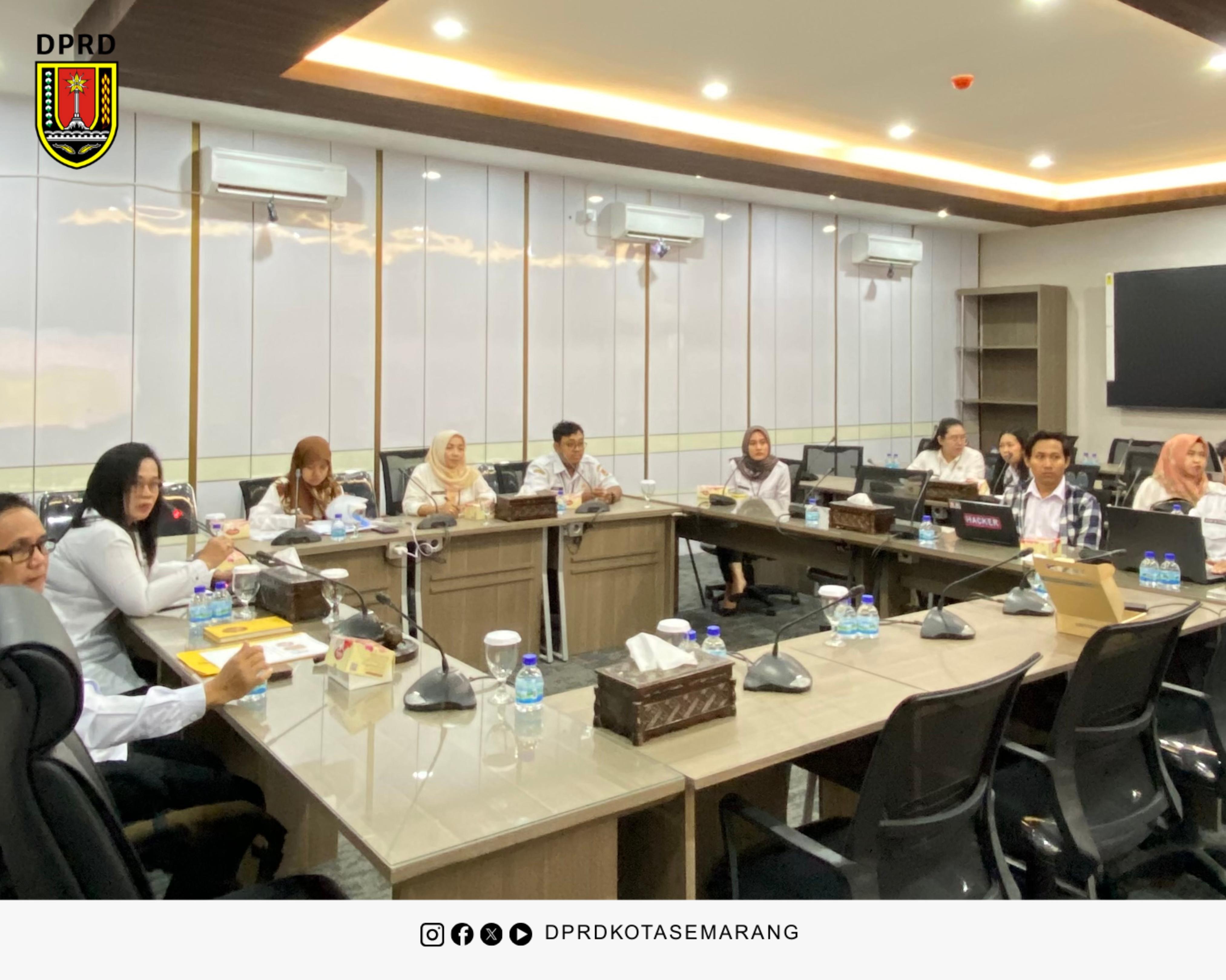 Post Image Rapat Koordinasi Review Input E-Report JDIH DPRD Kota Semarang 2025