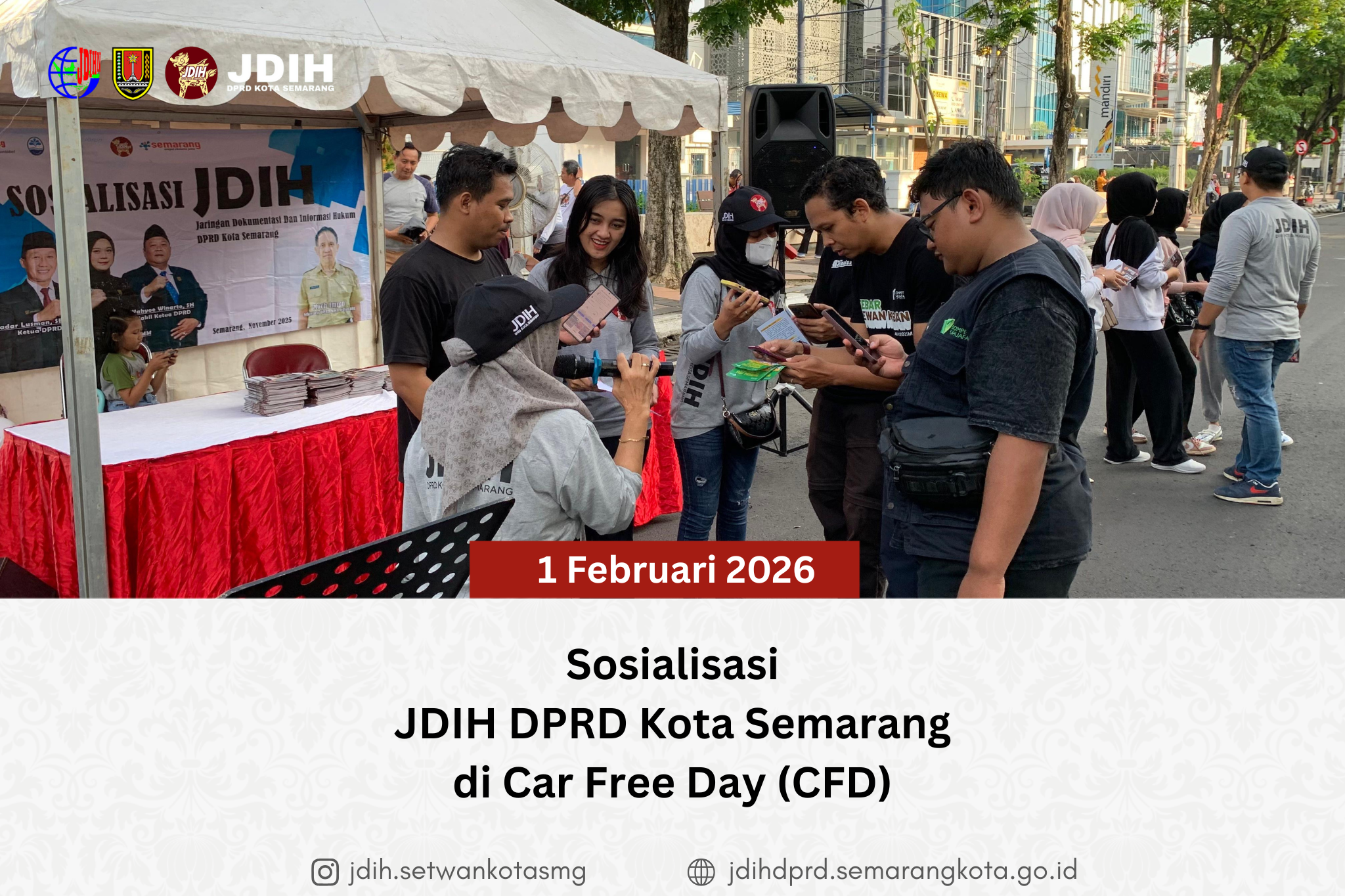 Image Berita Sosialisasi JDIH DPRD Kota Semarang tanggal 1 Februari 2026