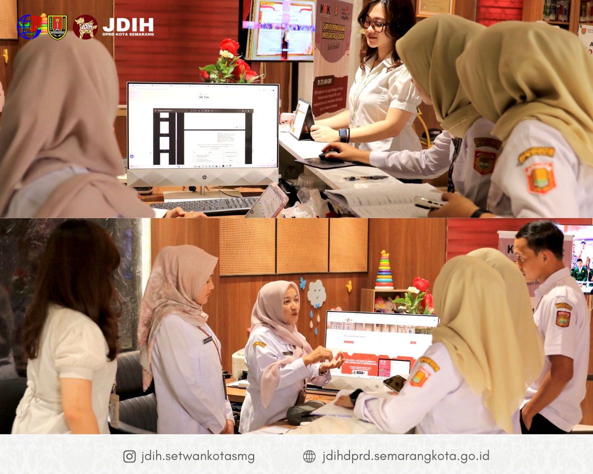 Post Image Kunjungan Kerja Sekretariat DPRD Kab. Wonosobo terkait Pengelolaan JDIH