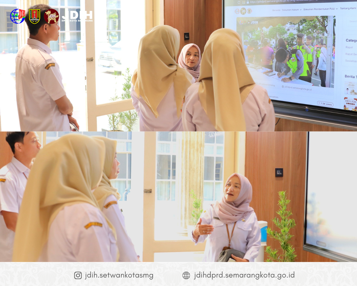 Post Image Kunjungan Kerja Sekretariat DPRD Kab. Wonosobo terkait Pengelolaan JDIH