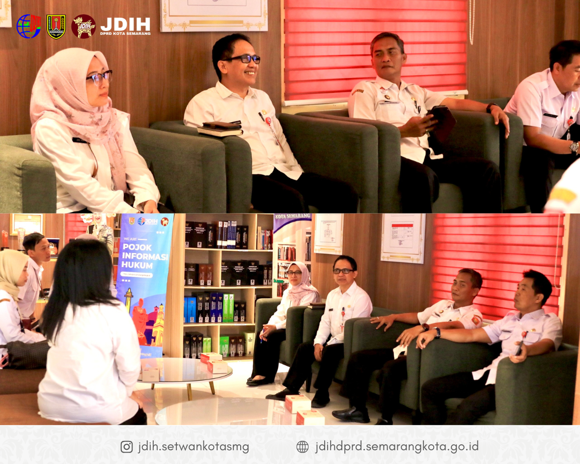 Post Image Kunjungan Kerja Sekretariat DPRD Kab. Wonosobo terkait Pengelolaan JDIH