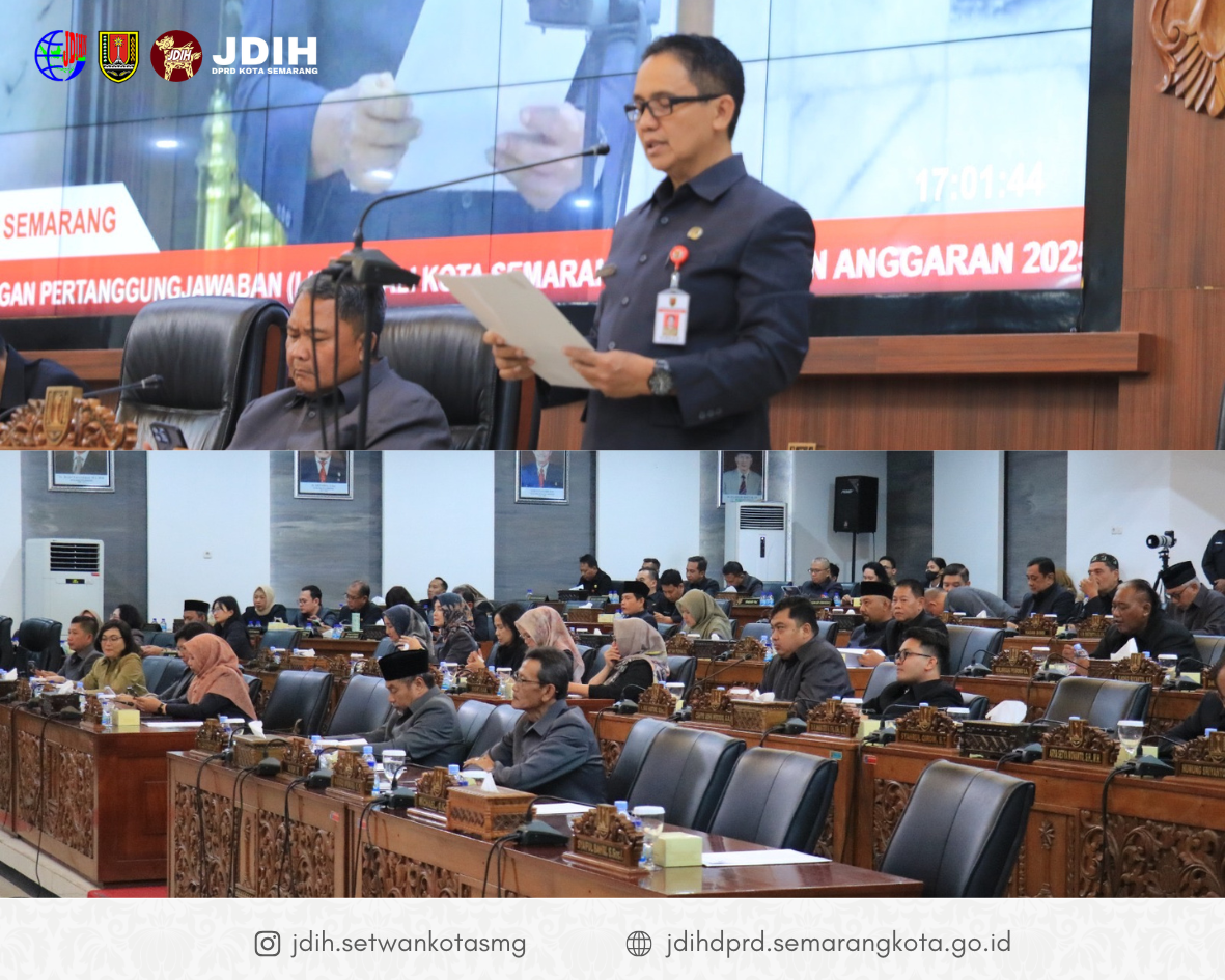 Post Image DPRD Kota Semarang Gelar Paripurna Bahas LKPJ dan Tetapkan Raperda Pendidikan