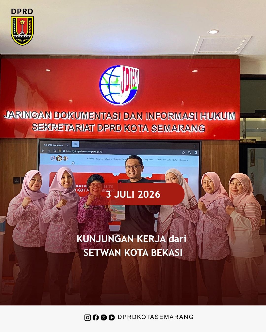 Image Berita Kunjungan Kerja Tamu dari Sekretariat DPRD Kota Bekasi