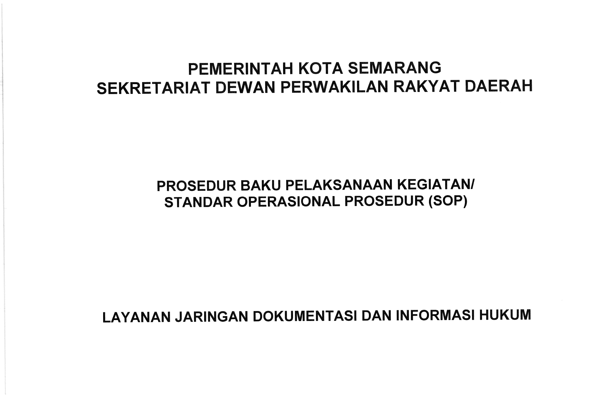 SOP 1.1