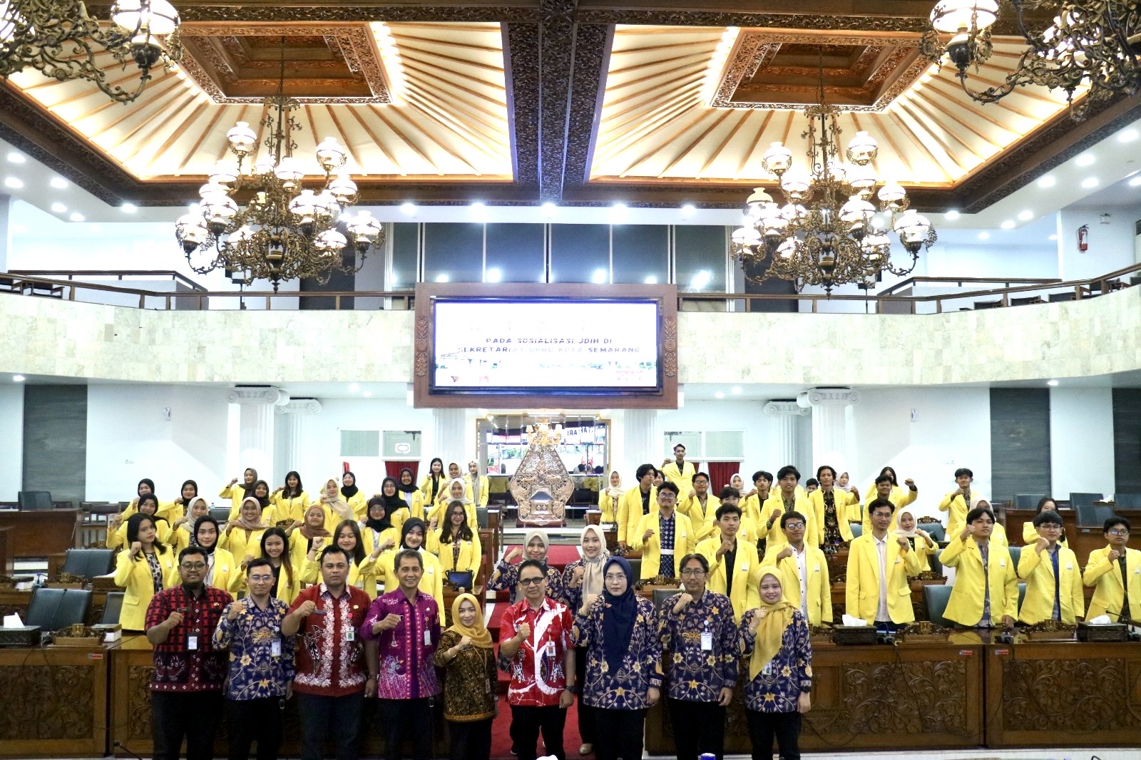 Image Blog Kunjungan Mahasiswa FISIP UNNES dalam rangka Sosialisasi JDIH Sekretariat DPRD Kota Semarang