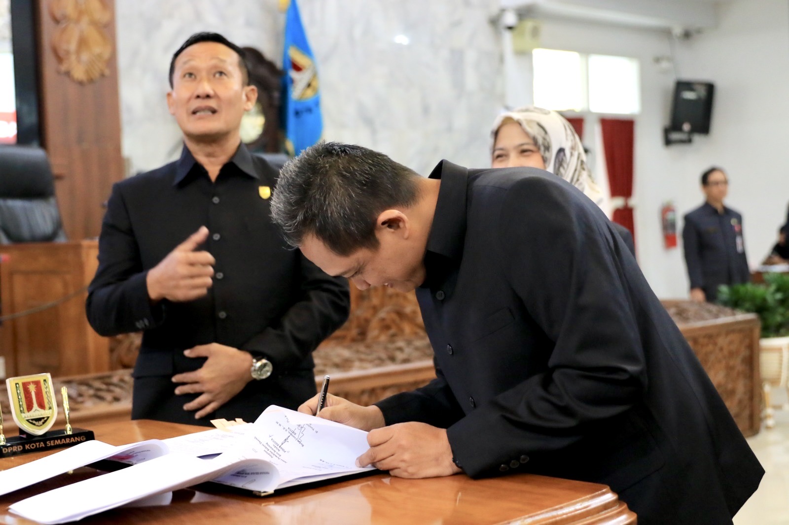 Image Blog Rapat Paripurna dengan agenda Penandatanganan Nota Kesepakatan Rancangan Perubahan Kebijakan Umum Anggaran dan Perubahan Prioritas dan Plafon Anggaran Sementara APBD Kota Semarang TA 2025