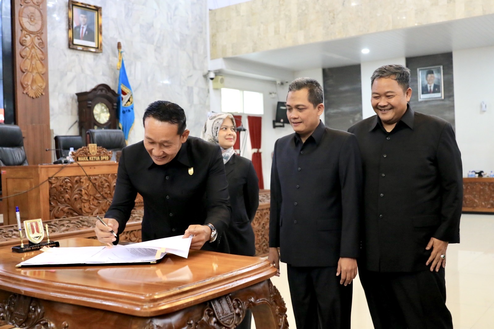 Image Blog Rapat Paripurna dengan agenda Penandatanganan Nota Kesepakatan Rancangan Perubahan Kebijakan Umum Anggaran dan Perubahan Prioritas dan Plafon Anggaran Sementara APBD Kota Semarang TA 2025